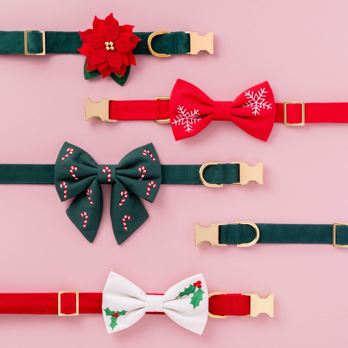 Candy Christmas Canes Embroidered