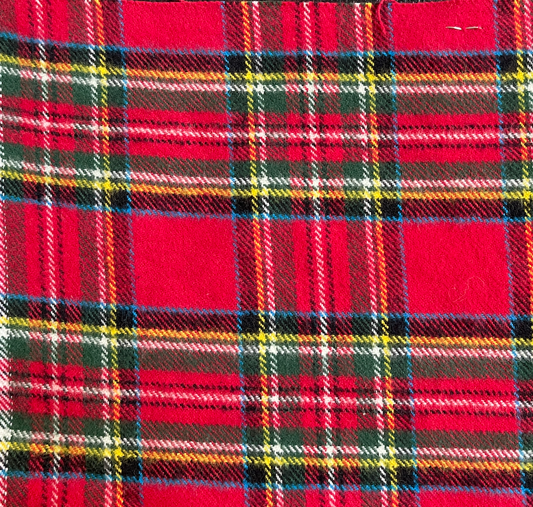 Tatan Plaid Flannel Dog Bandana
